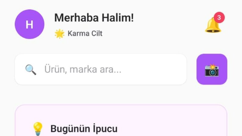 Cilt Bakım Uygulaması