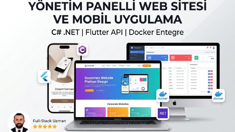 Kurumsal Firma İçin .NET Web API & Flutter Geliştirme