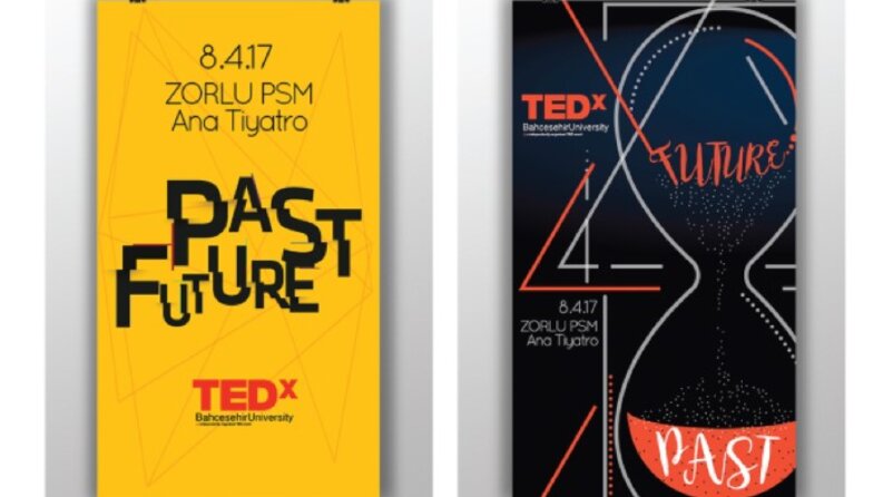 Tedx Poster ve Dijital Medya Tasarımları