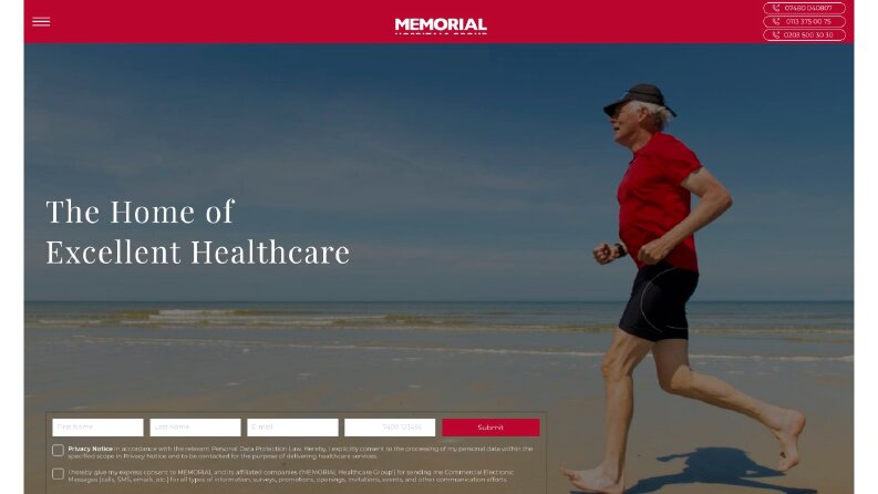 Clinic, Acenta ve Dr Web Site Portfolio
