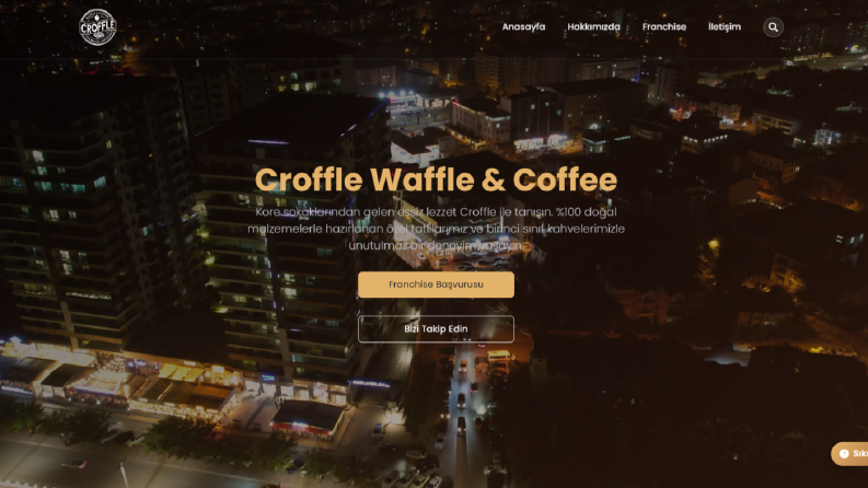 Croffle – Kafe Web Sitesi