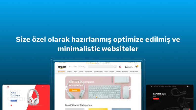 React Minilamistic Web Tasarımı