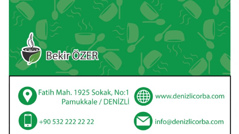 Kartvizit Önyüz
