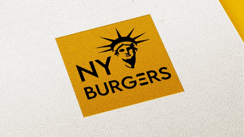 NY Burgers Logo ve Kurumsal Kimlik Tasarımı