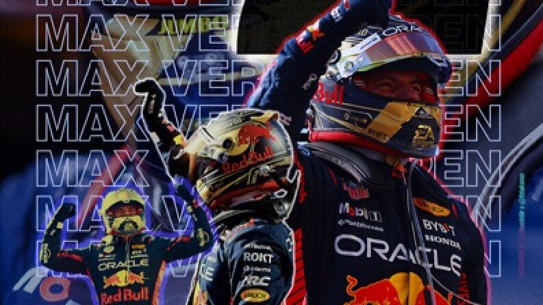 Max Verstappen 52. Yarış Zaferi Posteri