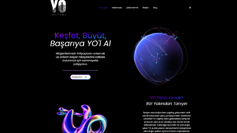 Dijital Ajans Web Site
