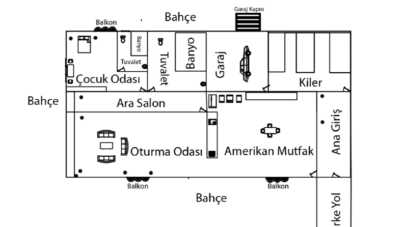 Autocad kat tasırımı ve çizimi