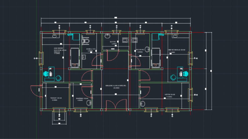 Autocad Teknik Çizim