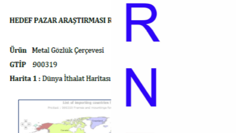 İhracatçılar için pazar ve İstihbarat araştırması yaparım