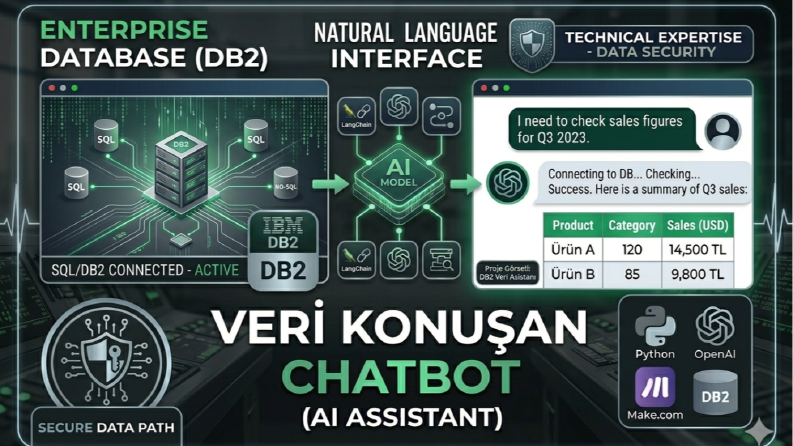 Doğal Dil ile Sorgulama Yapabilen SQL/DB2 AI Asistanı