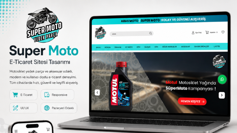 Markalara Özel Web Sitesi Tasarımı