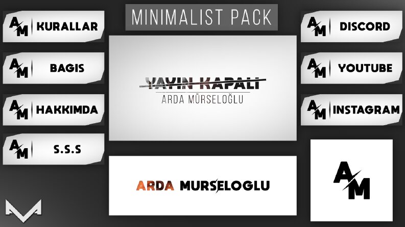 Minimalist Stream Overlay
