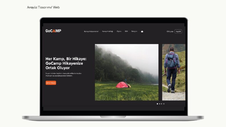 GoCamp Website UI/UX Design