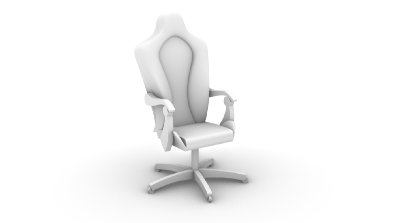 Gaming chair 3d modelleme 