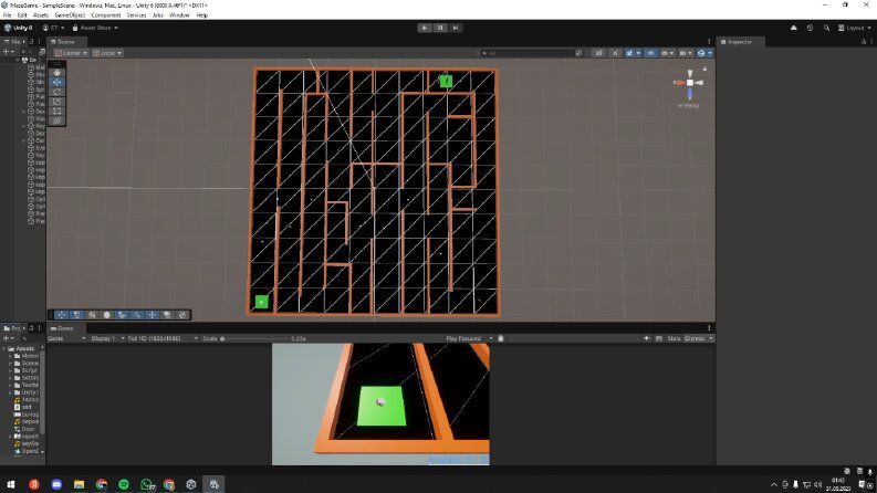 Unity 3D Labirent Oyunu – Etkileşimli ve Dinamik Tasarım