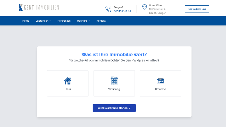 Kent-immo/Kurumsal Web Site
