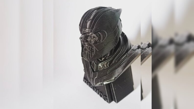 Thanos Büst Baskısı