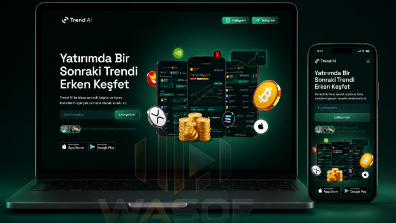 Mobil Uygulama Tanıtım Website