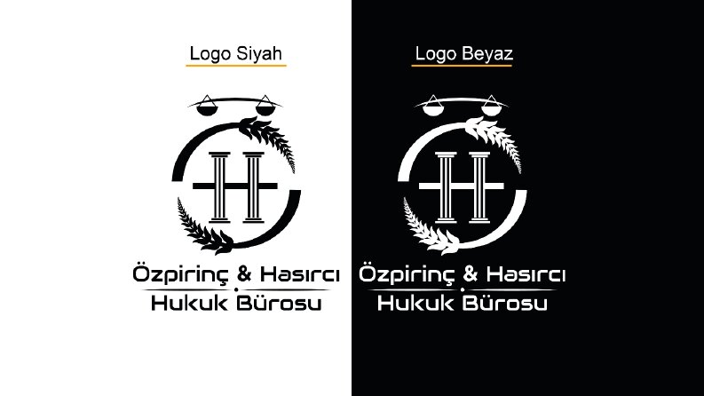 ÖZPİRİNÇ & HASIRCI HUKUK BÜROSU LOGO TASARIMI