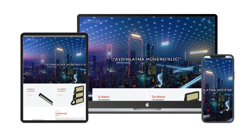 Kurumsal Web Site Tasarım - detayaydinlatma.com.tr