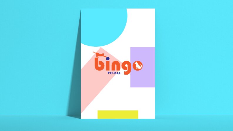 Bingo Pet Shop Logo Çalışması