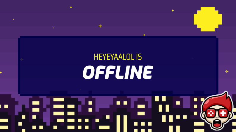 Twitch offline banner