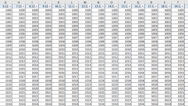 Excel - Muhasebe Tablosu 