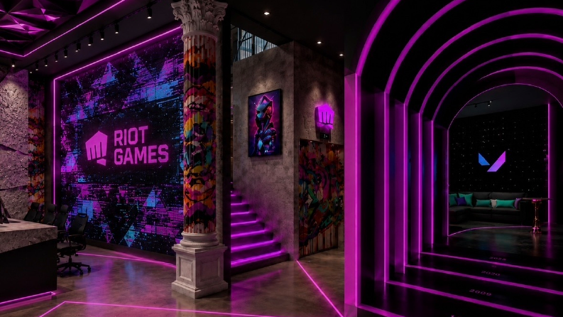 Riot Games Tasarım Ofis Tasarımı