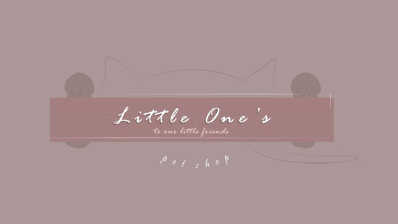 Minimal Pet Shop Logo