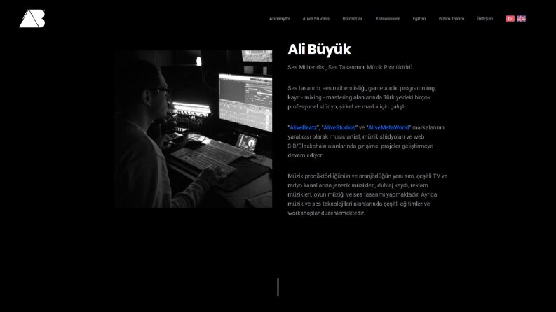 Ali Büyük | Audio Engineer | Sound Designer | Music Producer