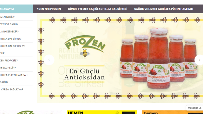 Prozenlife.com - E-Ticaret Sitesi