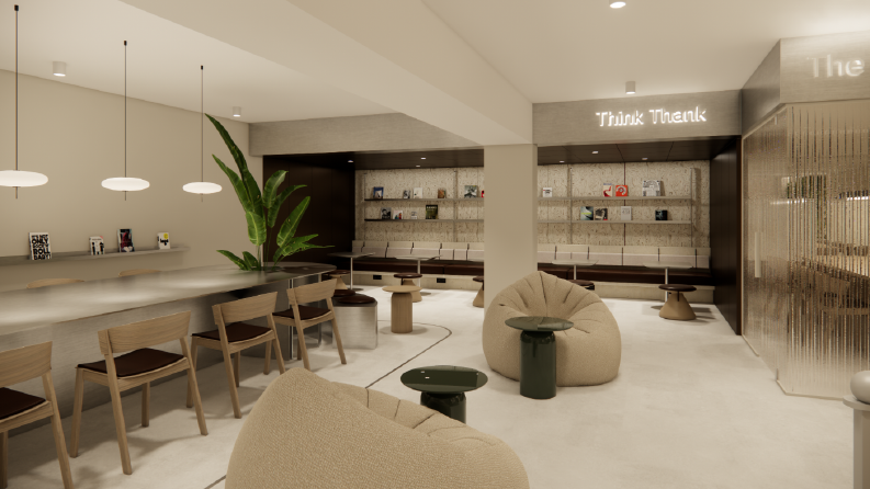 İç Mekan ve mobilya 13 - Kafe