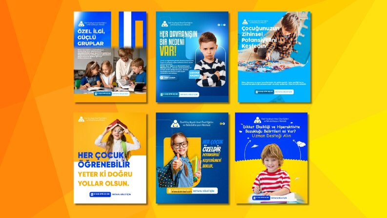 İdeal Özel Eğitim Kurumları Sosyal Medya Tasarımları