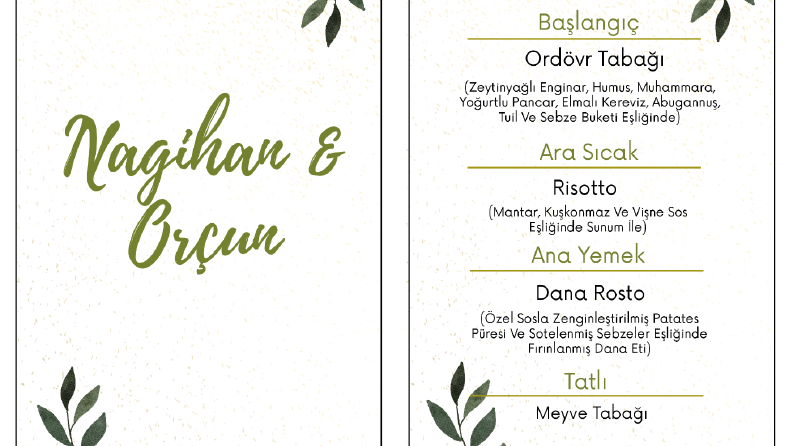 Nagihan & Orçun Davetiye
