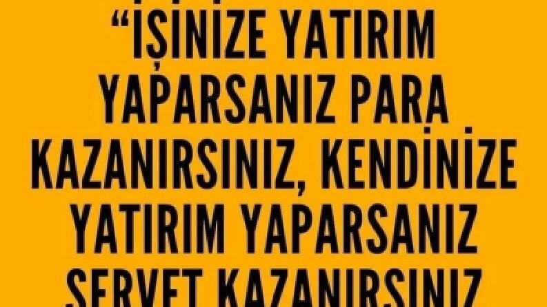 Her türlü yazı itinayla yazılır