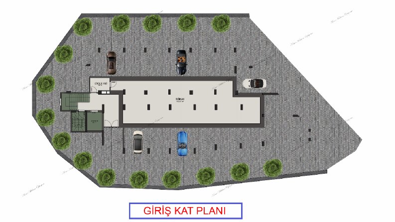 MİMARİ PLAN BOYAMA  VE TEKNİK ÇİZİM