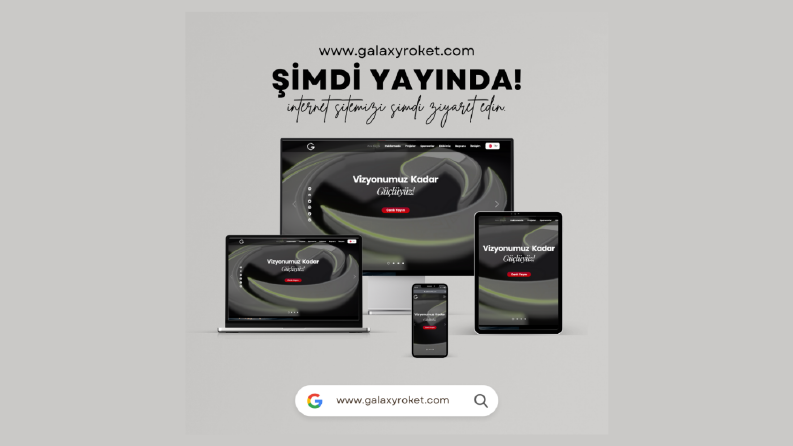 Web Site Duyuru Görseli