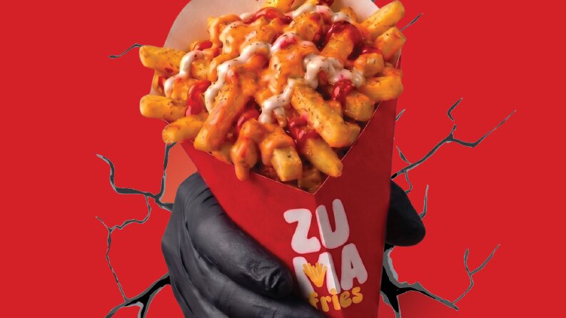 Zuma Fries için Logo ve Afiş Tasarımı