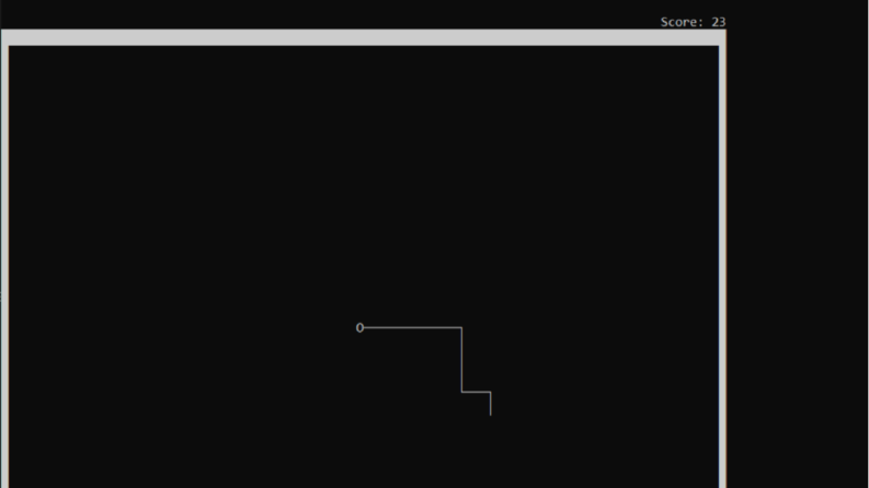 Java CMD Yılan Oyunu