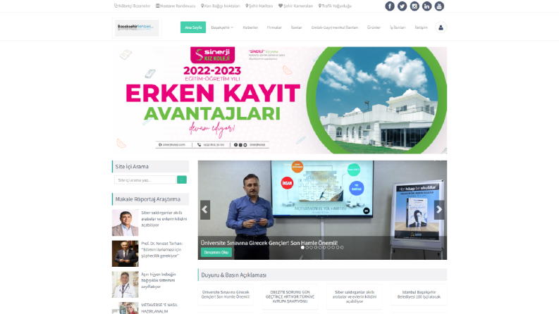 Başakşehir Rehberi - İlçe Portalı - basaksehirrehberi.com