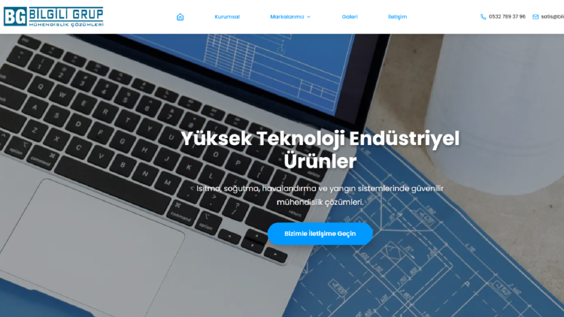 Bilgili Grup – Kurumsal Web Sitesi