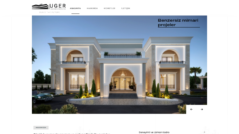 Uger inşaat websitesi