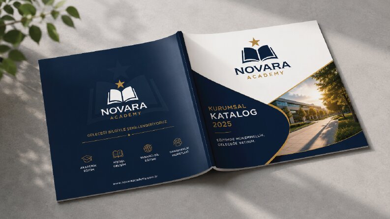 Novara Academy – Katalog Tasarımı