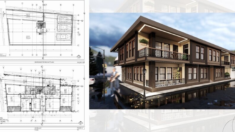CEPHE TASARIMI / GÖRSELLEŞTİRME/ RUHSAT PROJESİ