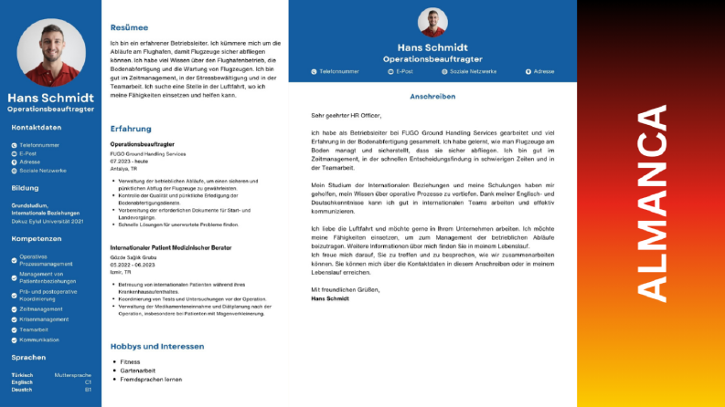 Cv ve ön yazı tasarımları