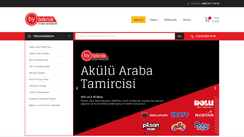 Tam Kapsamlı E-Ticaret