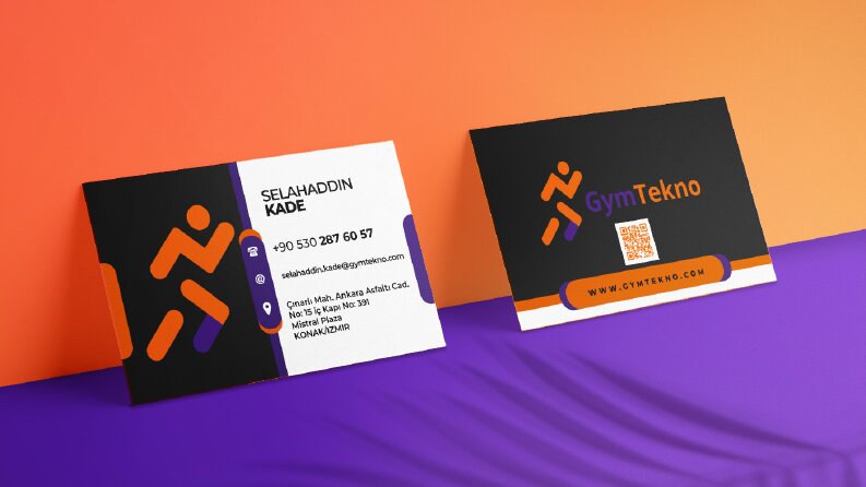 Gym Tekno - Kartvizit Tasarımı