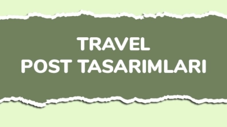 Travel Post Tasarımları 
