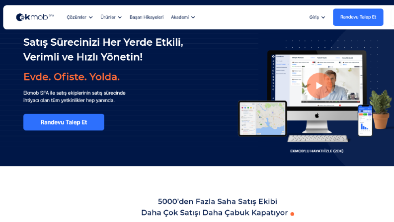 ekmob.com websitesi içeriklerini hazırladık