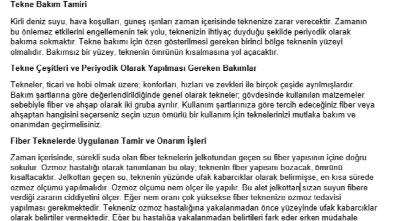 Metin Yazarlığı